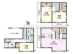 朝霞市膝折町2丁目　全1棟　新築分譲住宅 1号棟