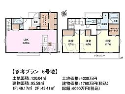 日野市神明1丁目　全7区画　建築条件付き売地 6号地