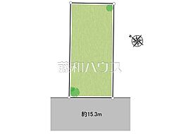 富士見市鶴瀬西3丁目　全1区画　宅地分譲