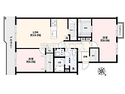 多摩ニュータウンエステート貝取3　6号棟 2階