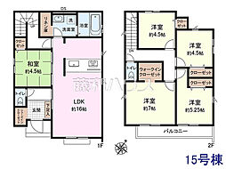 清瀬市下宿2丁目　全18棟　新築分譲住宅 15号棟