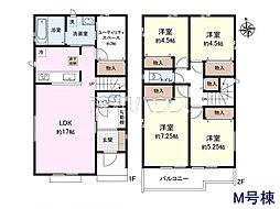 ブリーズタウン清瀬　建築条件付宅地分譲　全15区画 M号地