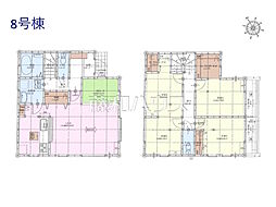 昭島市田中町1丁目　全14区画　新築分譲住宅 8号棟