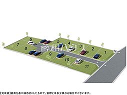 朝霞市膝折町2丁目　全11区画　建築条件なし土地 3号地