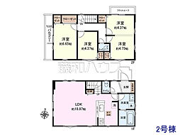 東久留米市浅間町2丁目 全3棟 新築分譲住宅 2号棟