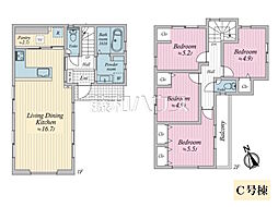 国立市富士見台2丁目　全4棟　新築分譲住宅 C号棟