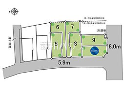 練馬区西大泉5丁目　全10区画　建築条件付売地 7号地