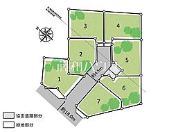 東久留米市下里1丁目 全7区画 宅地分譲 7号地