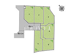 所沢市上新井2丁目　全6区画　宅地分譲 3号地
