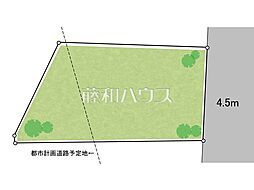 武蔵村山市中央3丁目　全1区画　宅地分譲
