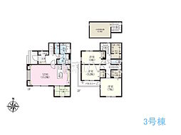 所沢市大字北秋津　全4棟　新築分譲住宅 3号棟