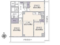 グレイスコート東府中 5階