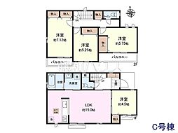 小金井市貫井南町4丁目　全6棟　新築分譲住宅 C号棟