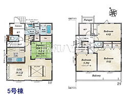 立川市一番町6丁目　全5棟　新築分譲住宅 5号棟