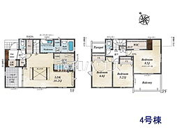 立川市一番町6丁目　全5棟　新築分譲住宅 4号棟
