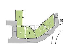 八王子市楢原町 全5区画 建築条件付き売地 2号地