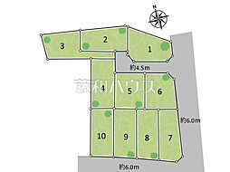 日野市新町5丁目　全10区画　建築条件付売地 3号地