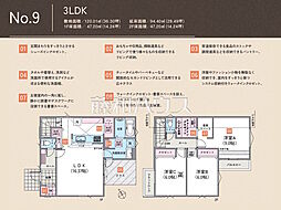 昭島市緑町2丁目　全21棟　新築分譲住宅 9号棟