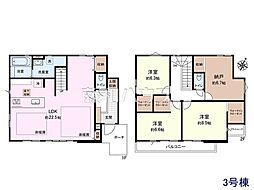 東久留米市下里7丁目　全3棟　新築分譲住宅 3号棟