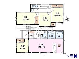 府中市本宿町1丁目　全7棟　新築分譲住宅 G号棟