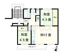 永山3丁目第2住宅　3−2−3号棟 3階