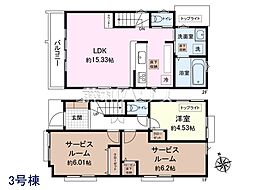 杉並区宮前3丁目　全3棟　新築分譲住宅 3号棟