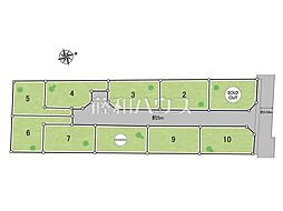 立川市西砂町3丁目　全10区画　宅地分譲 2号地