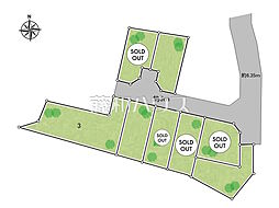 多摩市関戸5丁目　全8区画／3号地　宅地分譲