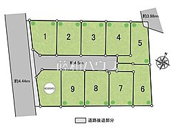 世田谷区北烏山5丁目　全10区画　建築条件付売地 1号地