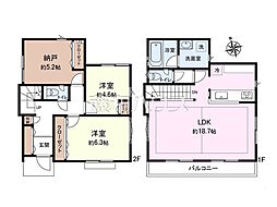 調布市深大寺北町2丁目　中古戸建