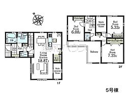 所沢市上新井2丁目　全5棟　新築分譲住宅 5号棟