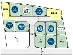 国立市谷保　全13区画　宅地分譲 3号地