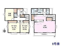 東久留米市下里2丁目 全12区画 建築条件付き売地 6号地