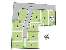 清瀬市下宿1丁目　全10区画　宅地分譲 2号地