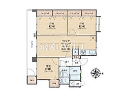 公社多摩川住宅ト-1号棟 1階