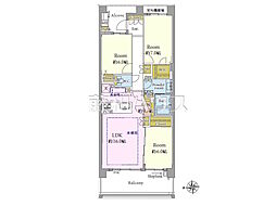 クレヴィア京王堀之内パークナードI2番街 9階