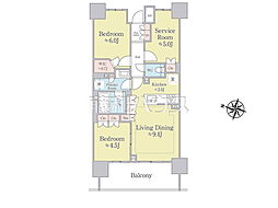 グローリオ武蔵関 1階