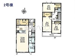 所沢市大字下安松　全2棟　新築分譲住宅 2号棟