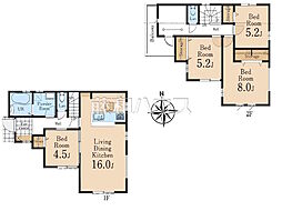 小平市津田町1丁目　全1棟　新築分譲住宅
