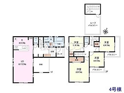富士見市渡戸1丁目 全14棟 新築分譲住宅 4号棟