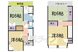 宇治市宇治妙楽の一戸建て