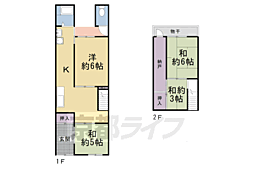 京都市南区東九条東山王町の一戸建て