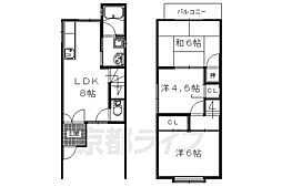 城陽市枇杷庄鹿背田の一戸建て