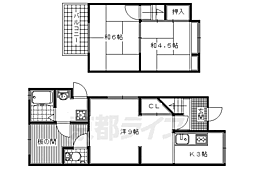宇治市小倉町山際の一戸建て