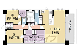 シエリア京都山科 7階号室