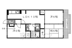 宇治市伊勢田町中荒