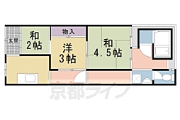 紫野上門前町貸家 -