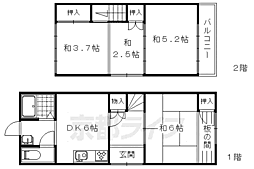 花園木辻南町貸家 A