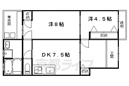 吉田上大路町貸家8−5 1階
