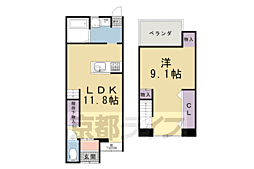 北区衣笠開キ町貸家 -